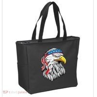 4th Of July Patriotic Eagle American Flag Tote Bag thumb 2