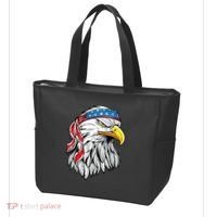 4th Of July Patriotic Eagle American Flag Tote Bag thumb 3
