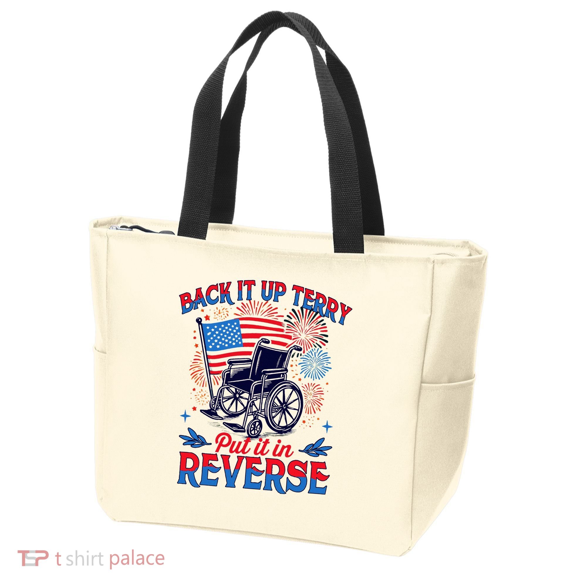4th Of July Veteran Back Its Up Terry Put Its In Reverse Tote Bag