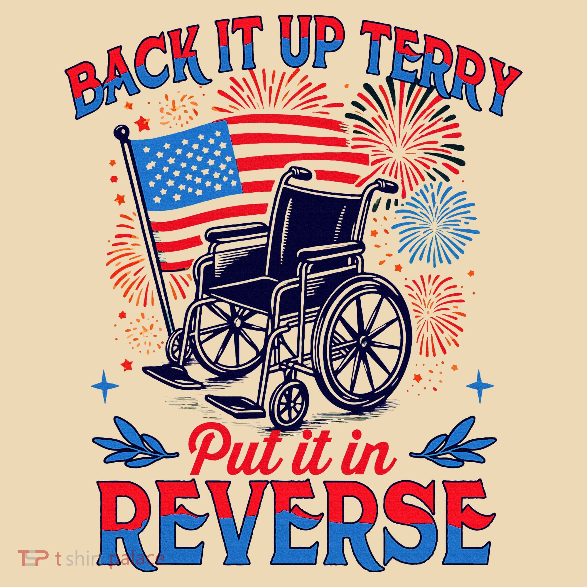 4th Of July Veteran Back Its Up Terry Put Its In Reverse Tote Bag