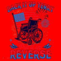 4th Of July Veteran Back Its Up Terry Put Its In Reverse Santa Hat thumb 1
