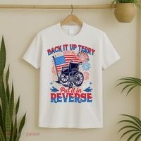 4th Of July Veteran Back Its Up Terry Put Its In Reverse T-Shirt thumb 2