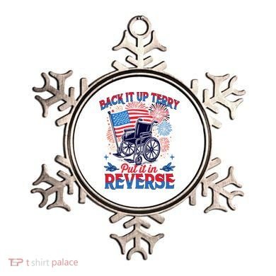 4th Of July Veteran Back Its Up Terry Put Its In Reverse Ornament