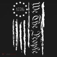 4th of July 1776 Patriotic  USA Flag Women's Hoodie thumb 2
