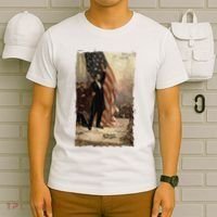 4th Of July Independence Day American Flag Abraham Lincoln T-Shirt thumb 6