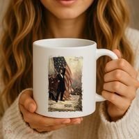 4th Of July Independence Day American Flag Abraham Lincoln Coffee Mug thumb 3