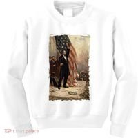 4th Of July Independence Day American Flag Abraham Lincoln Kids Sweatshirt thumb 0