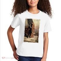 4th Of July Independence Day American Flag Abraham Lincoln Kids T-Shirt thumb 2