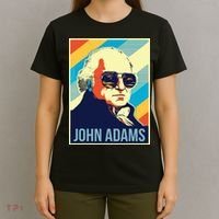 4th Of July John Adams President Retro Patriotic T-Shirt thumb 4