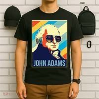 4th Of July John Adams President Retro Patriotic T-Shirt thumb 6