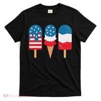 4th Of July Popsicle Red White Blue American Flag Patriotic T-Shirt thumb 0