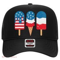 4th Of July Popsicle Red White Blue American Flag Patriotic Hat thumb 0