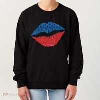 4th Of July Lips Holiday Women's Sweatshirt thumb 0