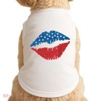 4th Of July Lips Holiday Doggie Tank thumb 0
