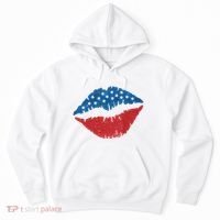 4th Of July Lips Holiday Hoodie thumb 0