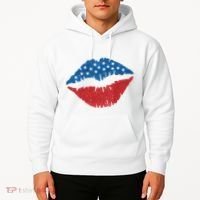4th Of July Lips Holiday Hoodie thumb 2