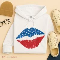 4th Of July Lips Holiday Hoodie thumb 4