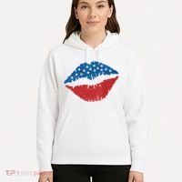 4th Of July Lips Holiday Hoodie thumb 5