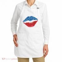 4th Of July Lips Holiday Apron thumb 2