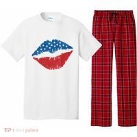 4th Of July Lips Holiday Pajama Set thumb 0