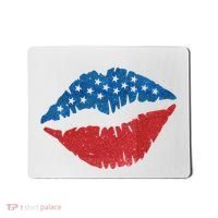 4th Of July Lips Holiday Mousepad thumb 0