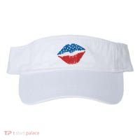 4th Of July Lips Holiday Visor thumb 0