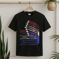 4th Of July Jet American Flag Patriotic Usa T-Shirt thumb 2