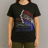 4th Of July Jet American Flag Patriotic Usa T-Shirt thumb 4