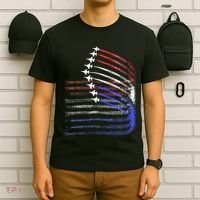 4th Of July Jet American Flag Patriotic Usa T-Shirt thumb 6