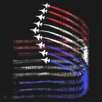 4th Of July Jet American Flag Patriotic Usa T-Shirt thumb 7