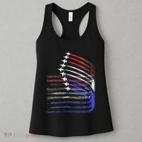 4th Of July Jet American Flag Patriotic Usa Women's Tank Top thumb 3