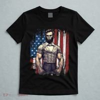 4th of July Patriotic Funny Abraham Lincoln Graphic July 4th T-Shirt thumb 5
