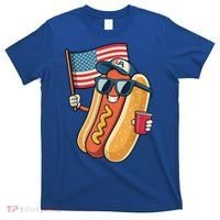 4th Of July Hotdog Funny Patriotic Usa T-Shirt thumb 0