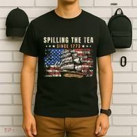4th Of July Spilling The Tea Since 1773 T-Shirt thumb 6