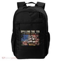 4th Of July Spilling The Tea Since 1773 Backpack thumb 0