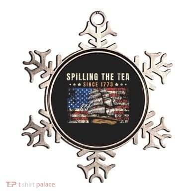 4th Of July Spilling The Tea Since 1773 Ornament