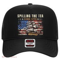 4th Of July Spilling The Tea Since 1773 Hat thumb 0