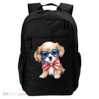 4th Of July Cute Dog Lover Backpack thumb 0