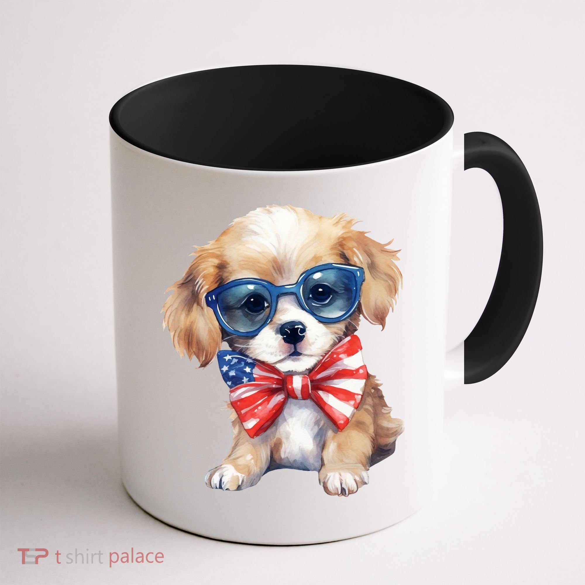 4th Of July Cute Dog Lover Coffee Mug