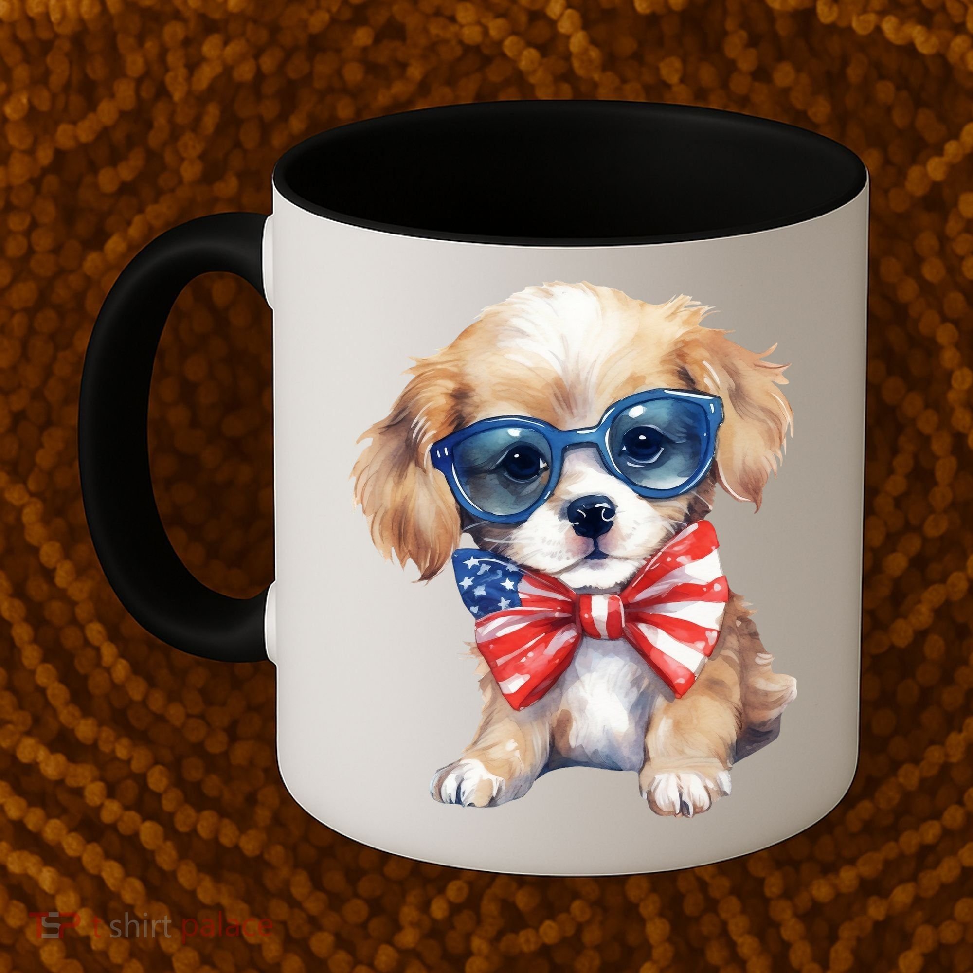 4th Of July Cute Dog Lover Coffee Mug