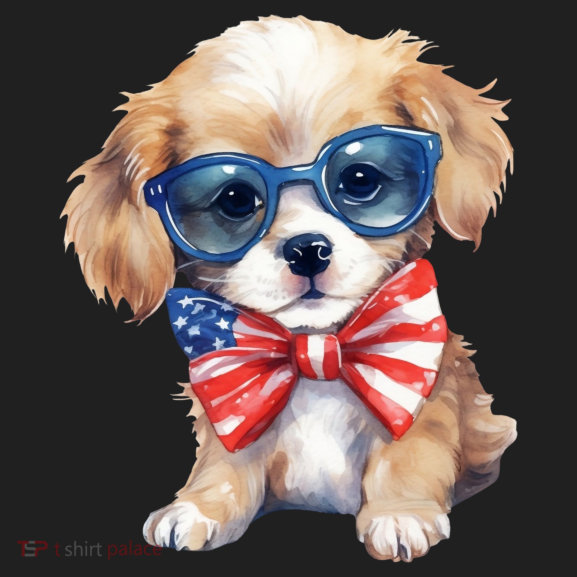 4th Of July Cute Dog Lover Beanie