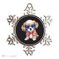 4th Of July Cute Dog Lover Ornament thumb 0