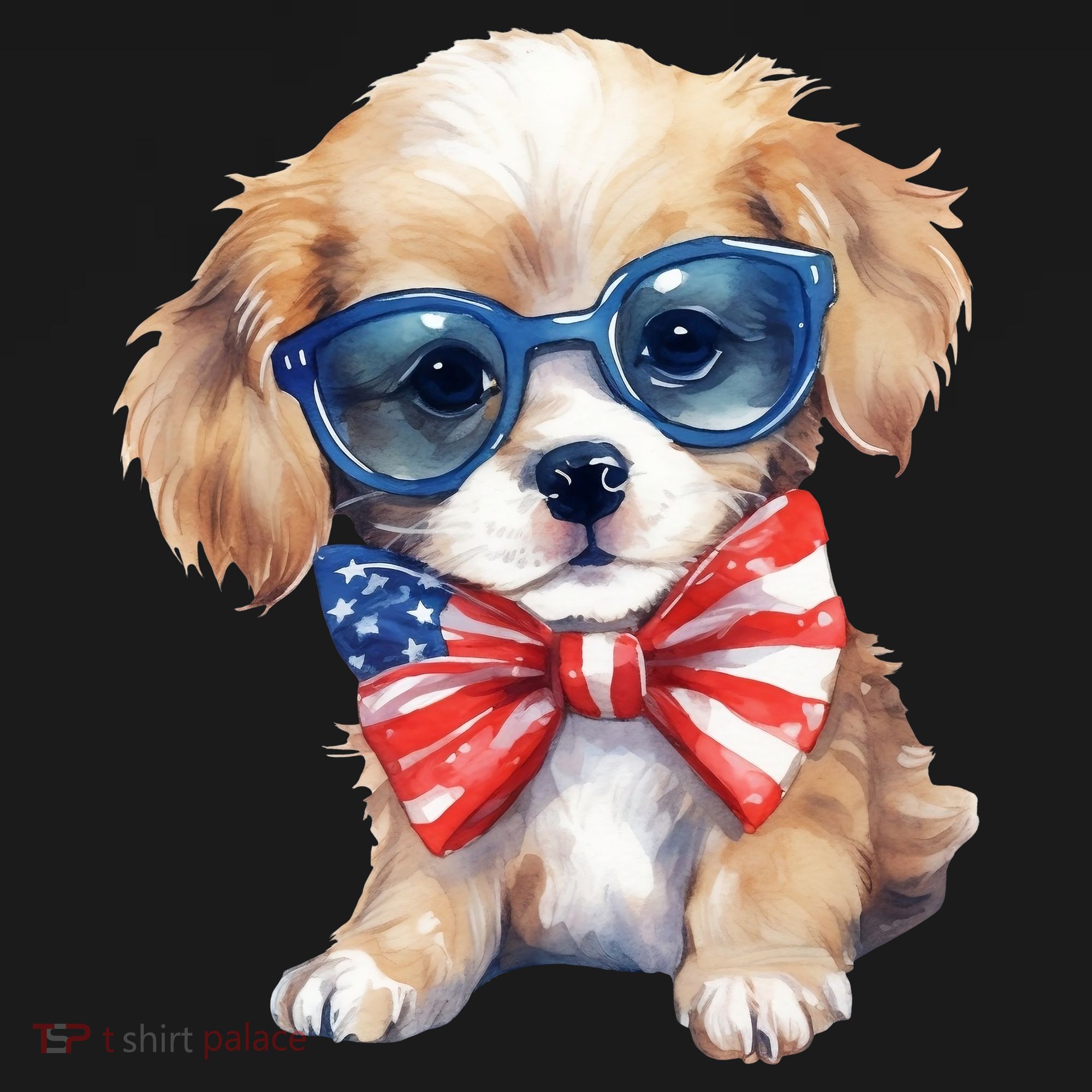 4th Of July Cute Dog Lover Ornament