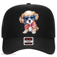 4th Of July Cute Dog Lover Hat thumb 0