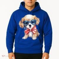 4th Of July Cute Dog Lover Hoodie thumb 2