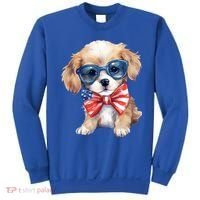 4th Of July Cute Dog Lover Sweatshirt thumb 0