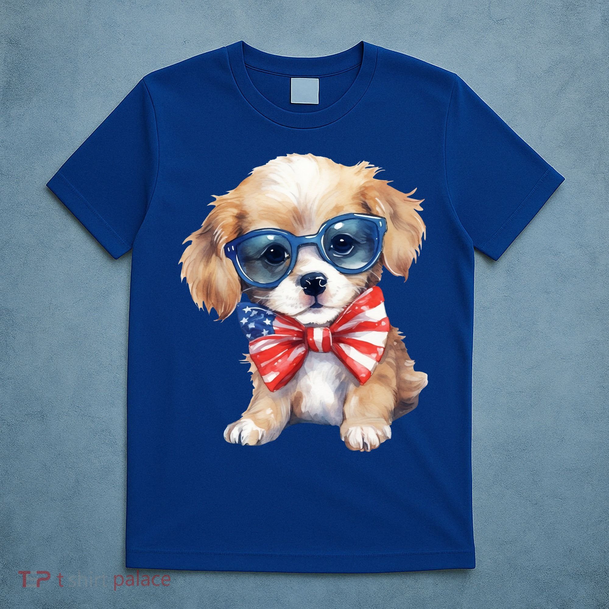 4th Of July Cute Dog Lover T-Shirt