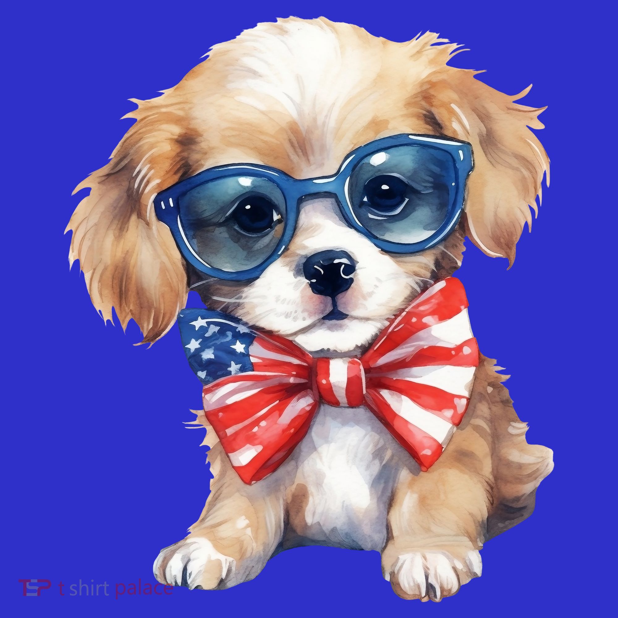 4th Of July Cute Dog Lover T-Shirt