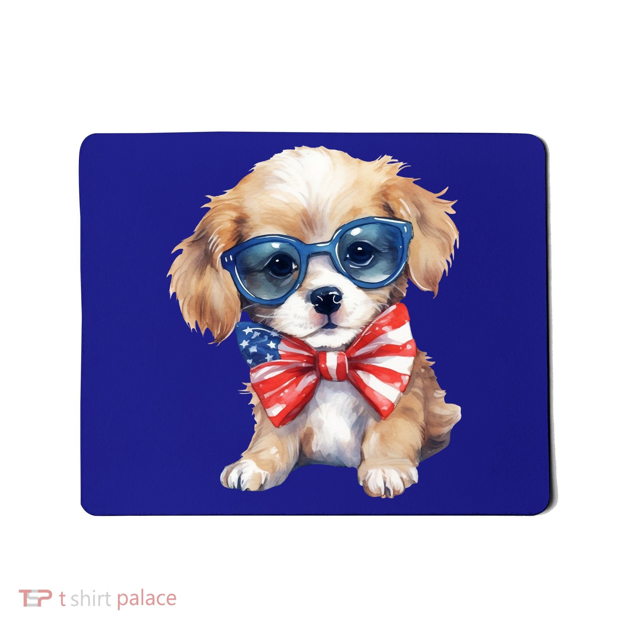 4th Of July Cute Dog Lover Mousepad