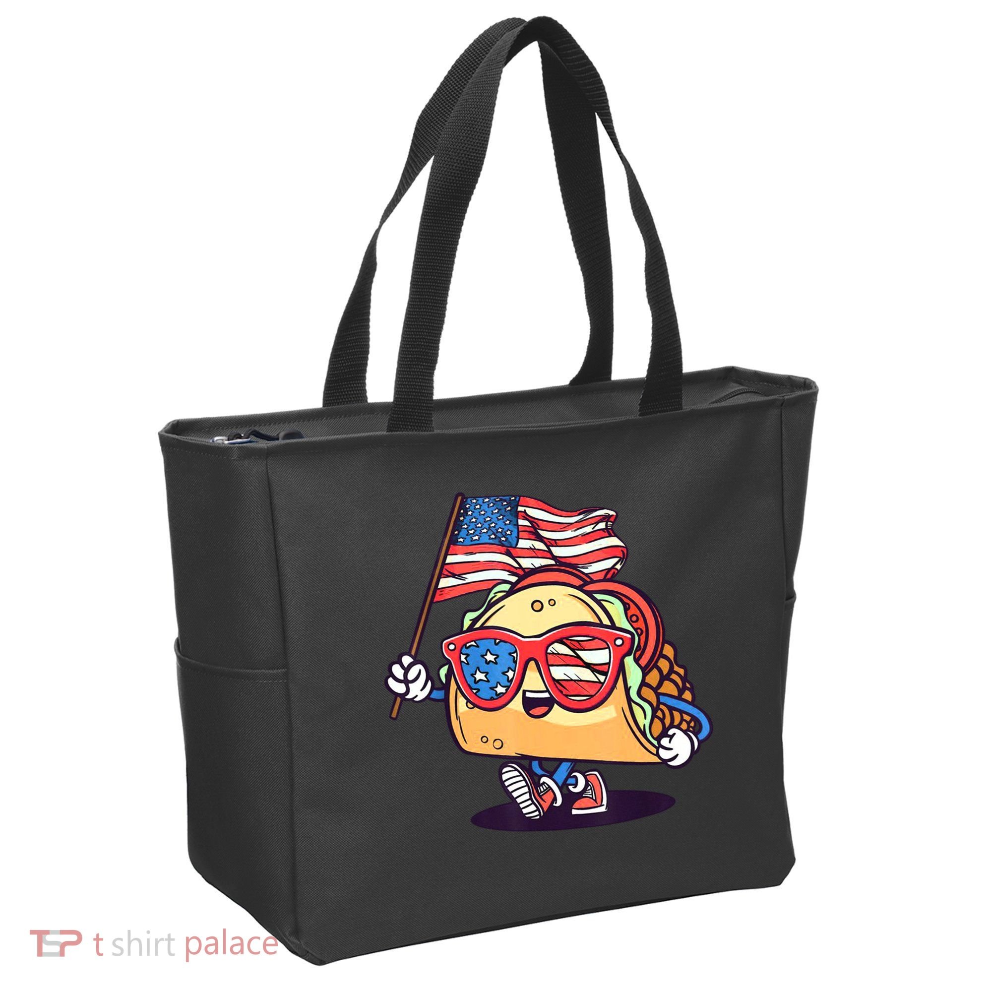 4th Of July Taco Patriotic Tote Bag